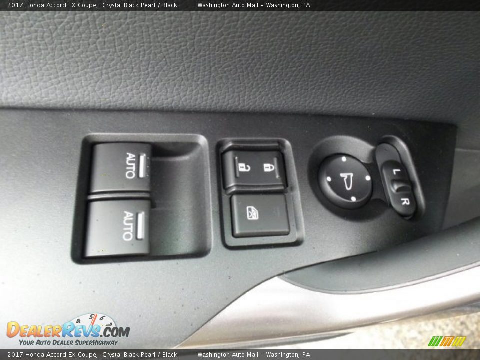 2017 Honda Accord EX Coupe Crystal Black Pearl / Black Photo #13