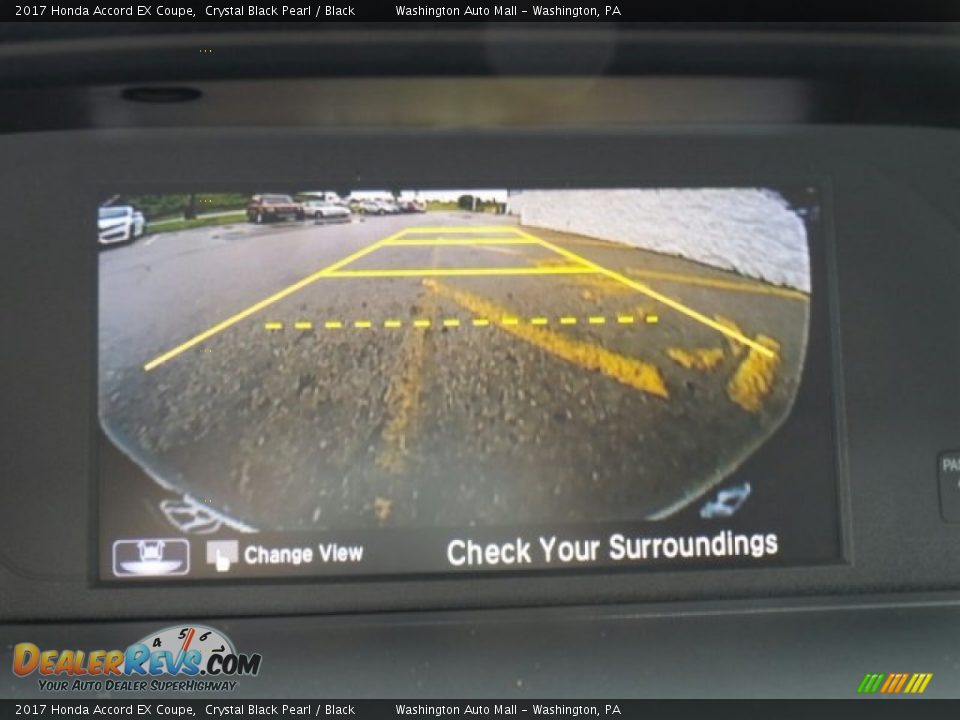 2017 Honda Accord EX Coupe Crystal Black Pearl / Black Photo #27
