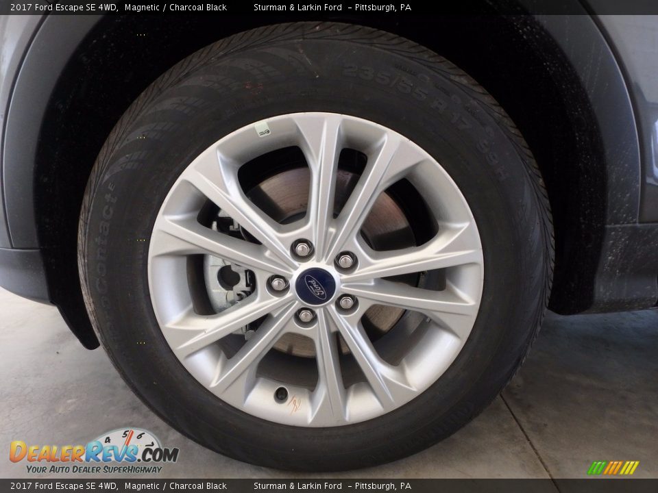 2017 Ford Escape SE 4WD Magnetic / Charcoal Black Photo #6