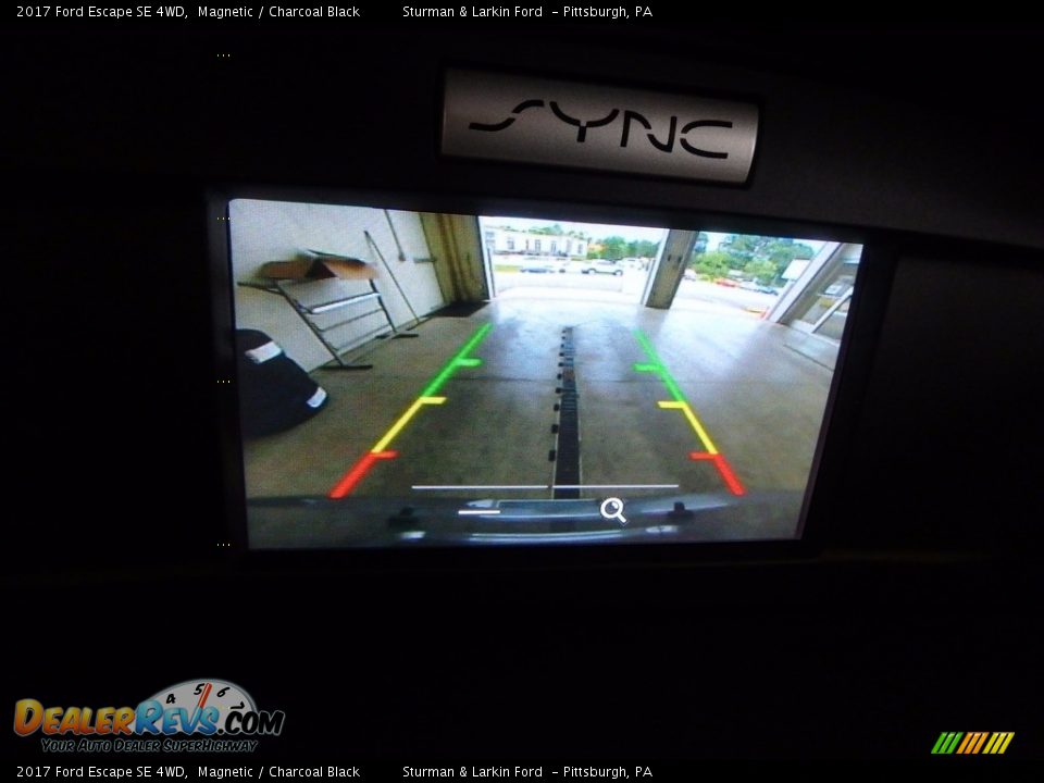2017 Ford Escape SE 4WD Magnetic / Charcoal Black Photo #14