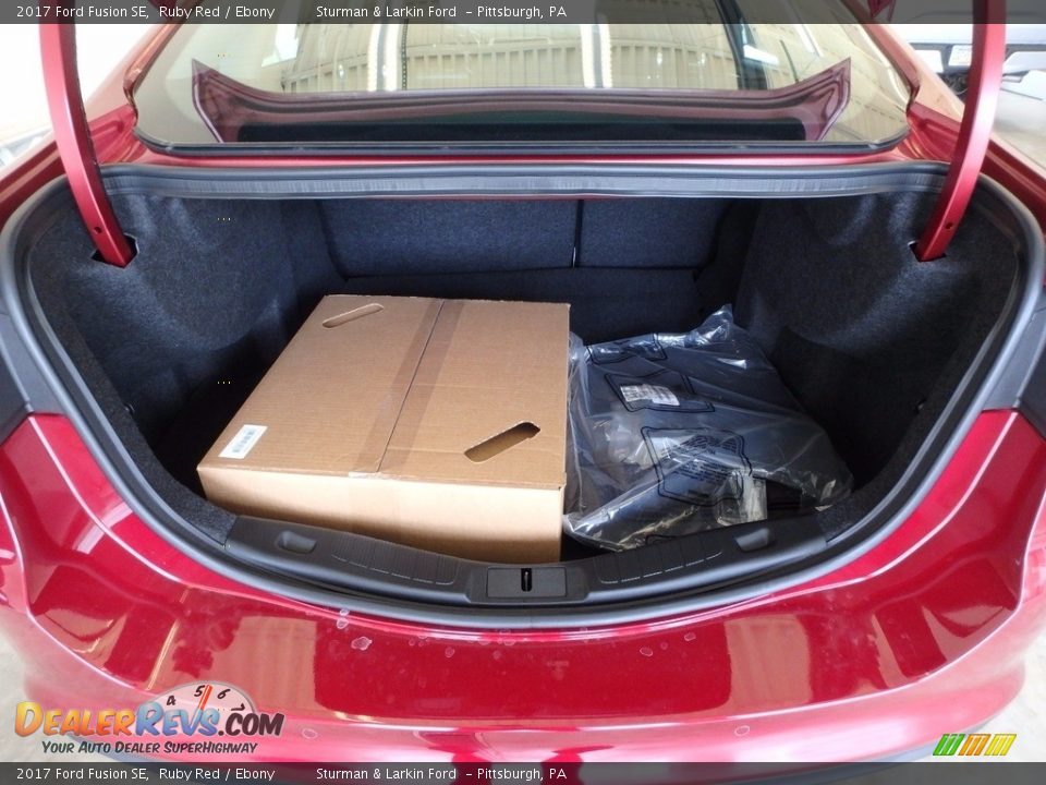 2017 Ford Fusion SE Ruby Red / Ebony Photo #3