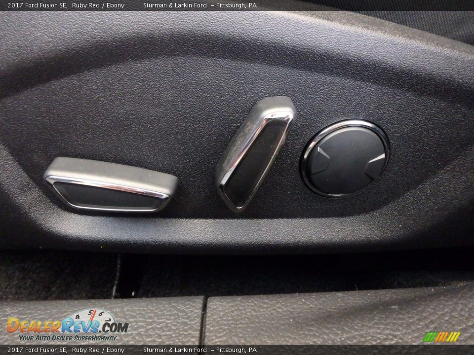 2017 Ford Fusion SE Ruby Red / Ebony Photo #12