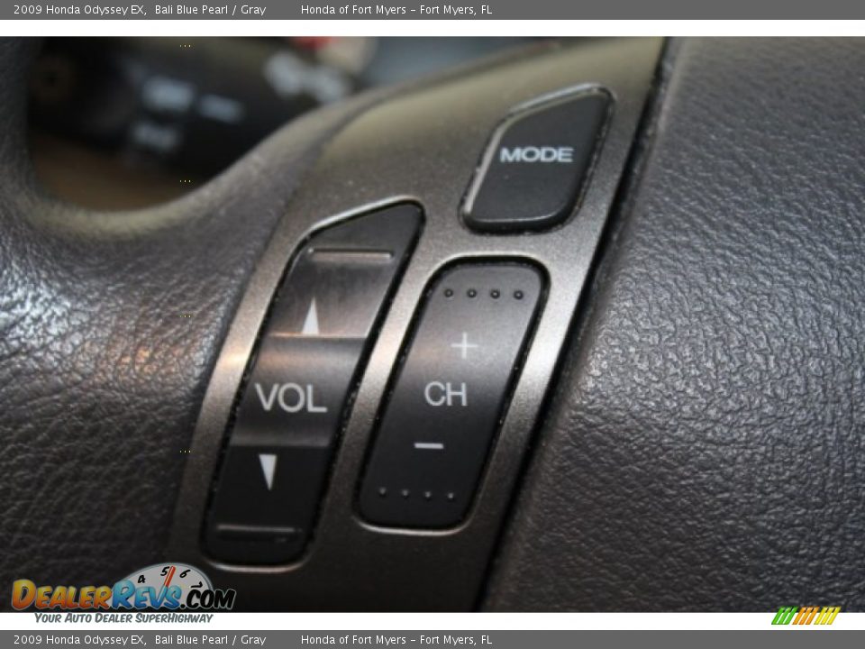 2009 Honda Odyssey EX Bali Blue Pearl / Gray Photo #16