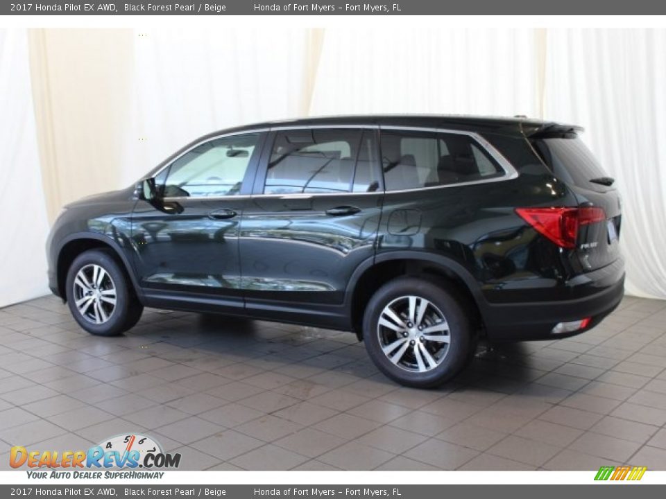 2017 Honda Pilot EX AWD Black Forest Pearl / Beige Photo #5