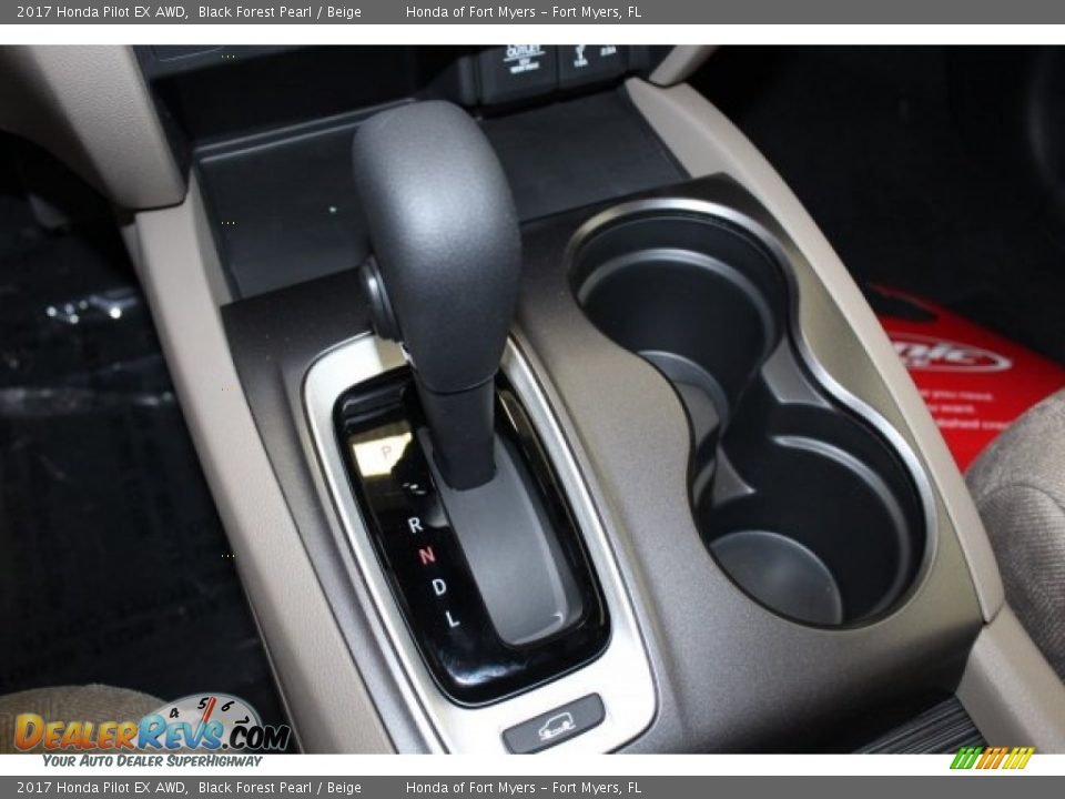 2017 Honda Pilot EX AWD Black Forest Pearl / Beige Photo #20