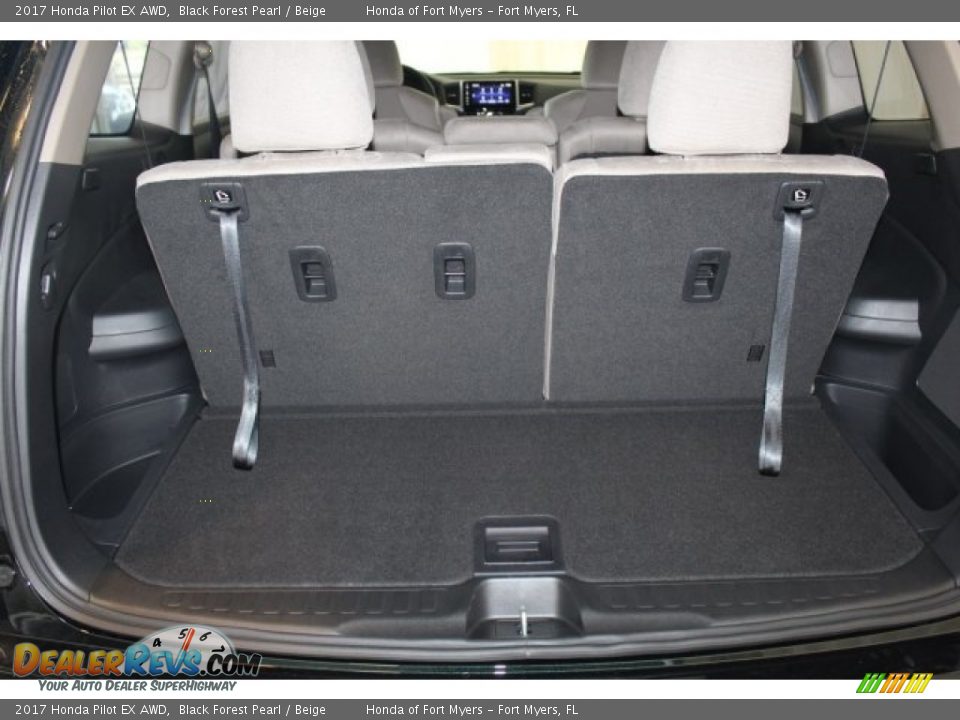 2017 Honda Pilot EX AWD Black Forest Pearl / Beige Photo #23