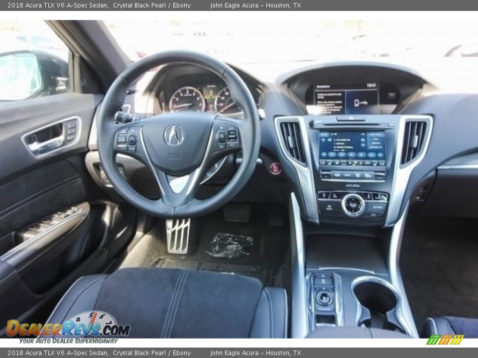 Dashboard of 2018 Acura TLX V6 A-Spec Sedan Photo #28