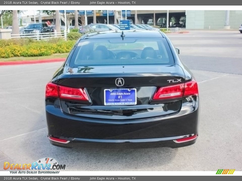 2018 Acura TLX Sedan Crystal Black Pearl / Ebony Photo #6