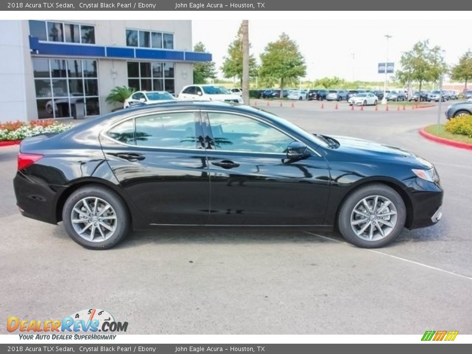 2018 Acura TLX Sedan Crystal Black Pearl / Ebony Photo #8