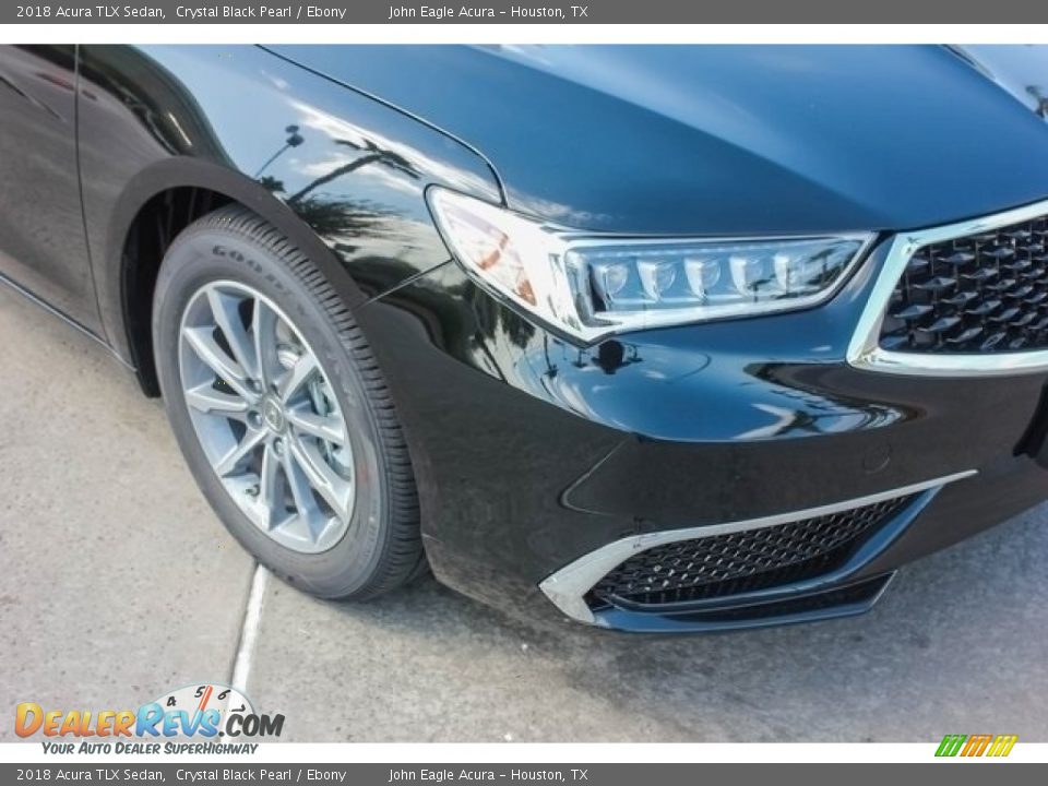 2018 Acura TLX Sedan Crystal Black Pearl / Ebony Photo #10