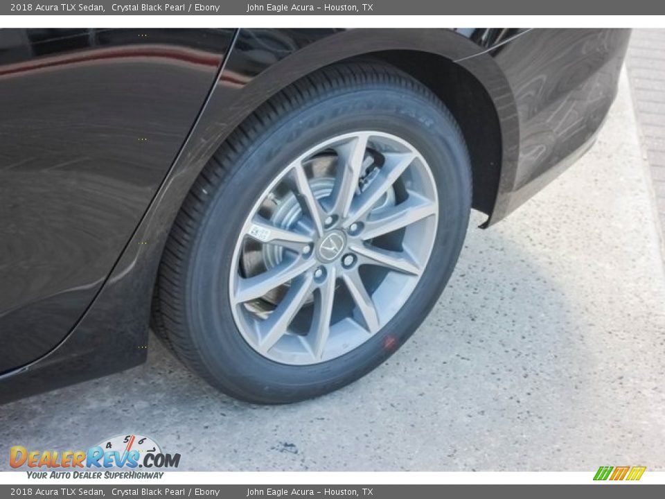 2018 Acura TLX Sedan Crystal Black Pearl / Ebony Photo #13