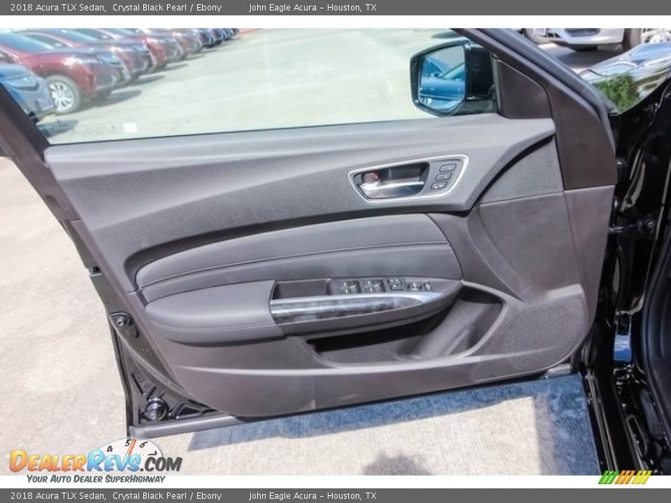 2018 Acura TLX Sedan Crystal Black Pearl / Ebony Photo #18