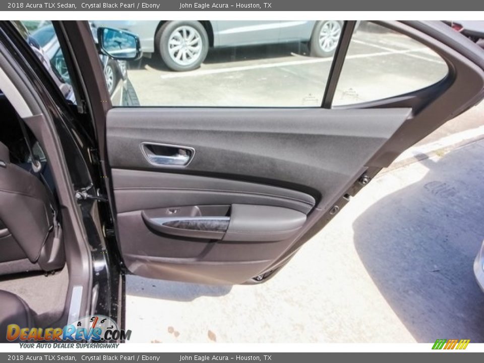2018 Acura TLX Sedan Crystal Black Pearl / Ebony Photo #23