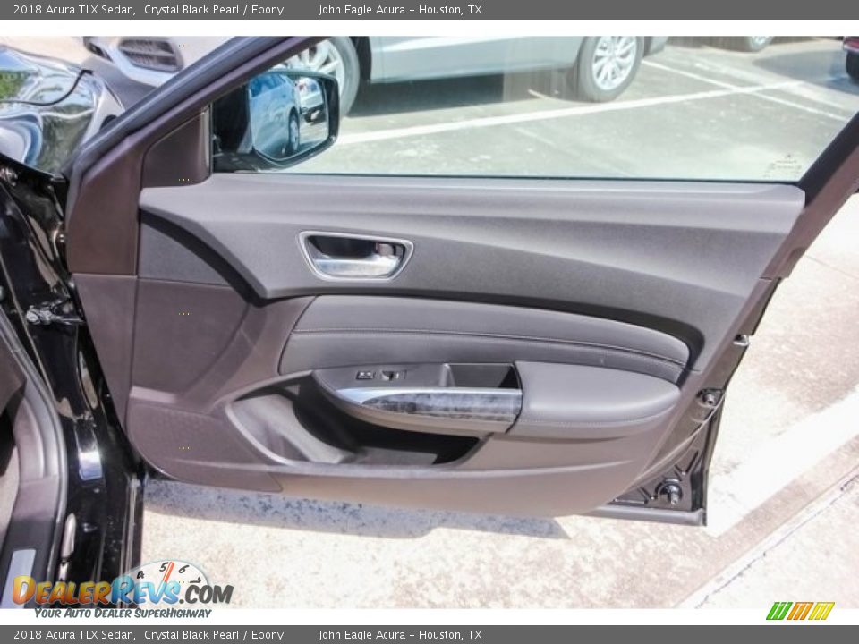 2018 Acura TLX Sedan Crystal Black Pearl / Ebony Photo #25