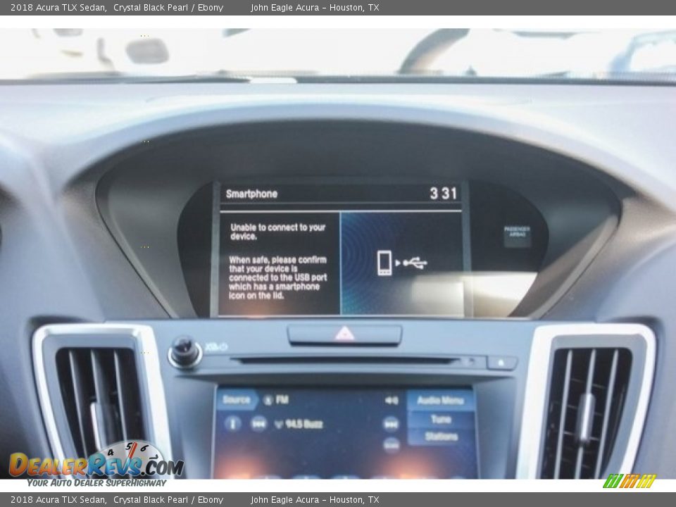 2018 Acura TLX Sedan Crystal Black Pearl / Ebony Photo #29