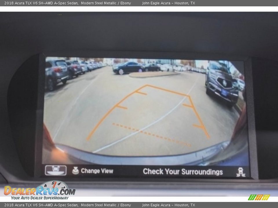 2018 Acura TLX V6 SH-AWD A-Spec Sedan Modern Steel Metallic / Ebony Photo #36