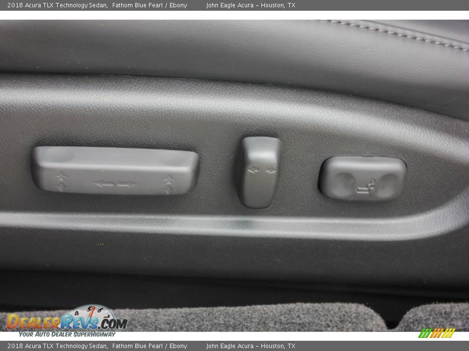 2018 Acura TLX Technology Sedan Fathom Blue Pearl / Ebony Photo #13