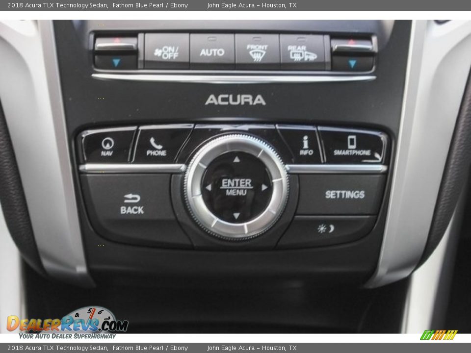 2018 Acura TLX Technology Sedan Fathom Blue Pearl / Ebony Photo #29