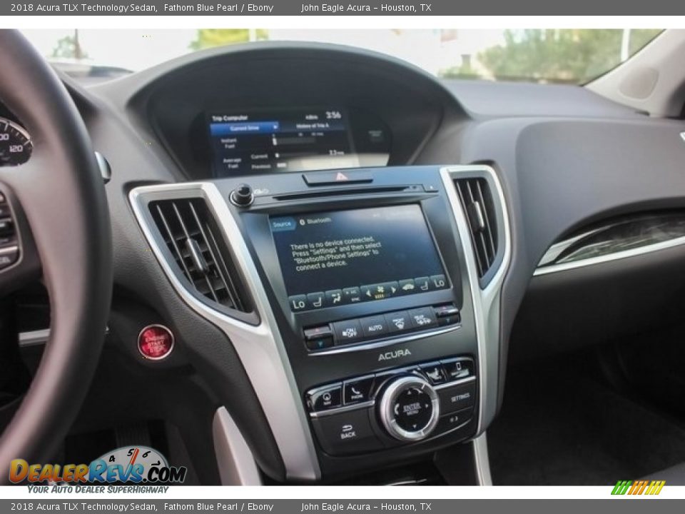 2018 Acura TLX Technology Sedan Fathom Blue Pearl / Ebony Photo #32