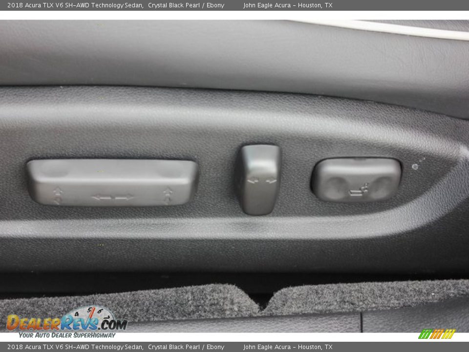 2018 Acura TLX V6 SH-AWD Technology Sedan Crystal Black Pearl / Ebony Photo #13