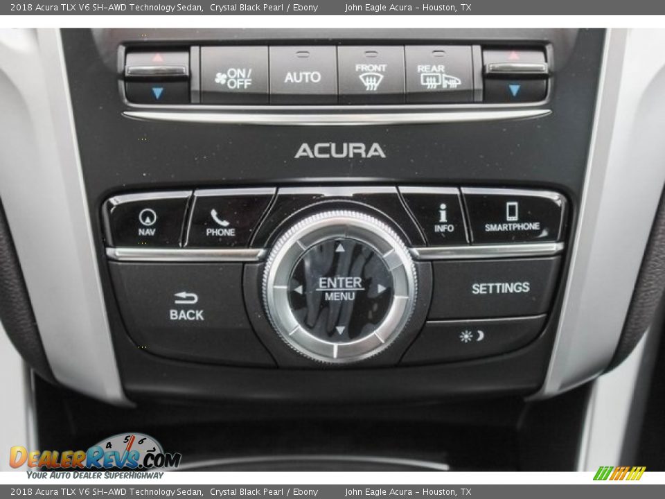 2018 Acura TLX V6 SH-AWD Technology Sedan Crystal Black Pearl / Ebony Photo #29