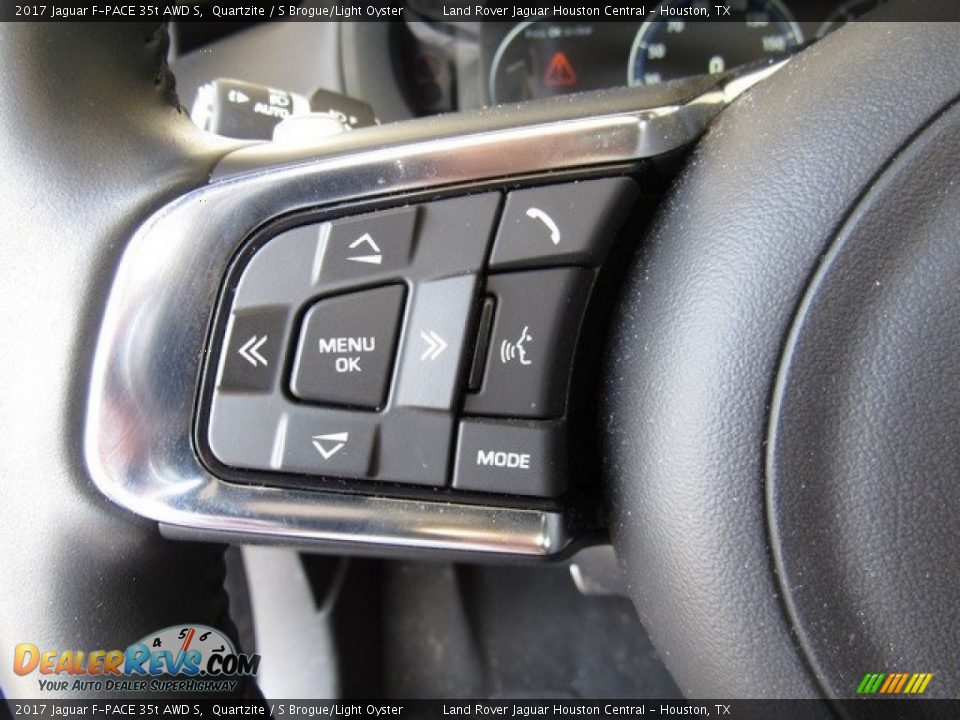 Controls of 2017 Jaguar F-PACE 35t AWD S Photo #29