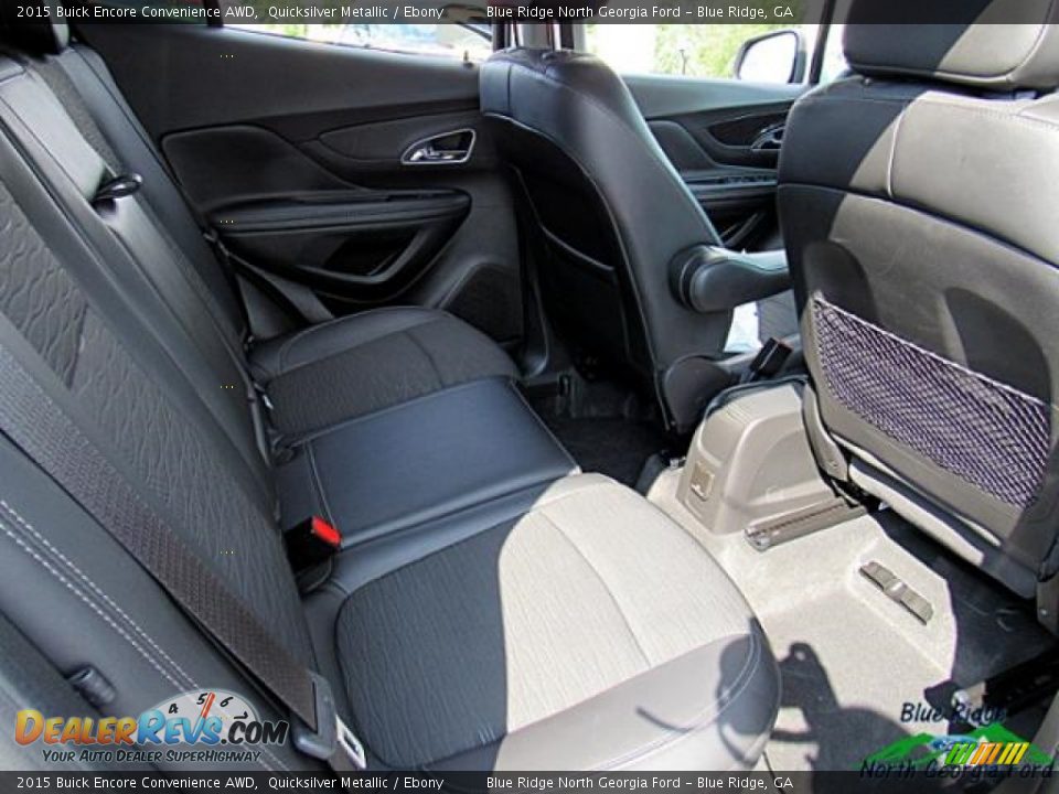 2015 Buick Encore Convenience AWD Quicksilver Metallic / Ebony Photo #17