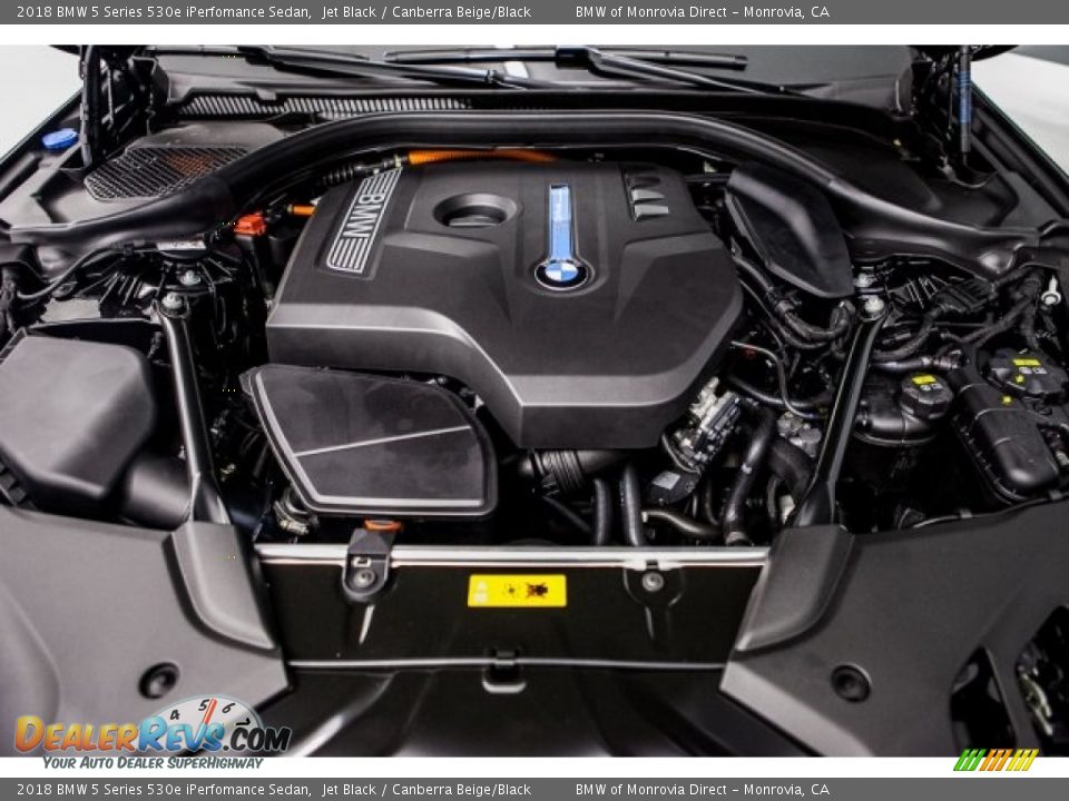 2018 BMW 5 Series 530e iPerfomance Sedan 2.0 Liter e DI TwinPower Turbocharged DOHC 16-Valve VVT 4 Cylinder Gasoline/Plug-In Electric Hybrid Engine Photo #8