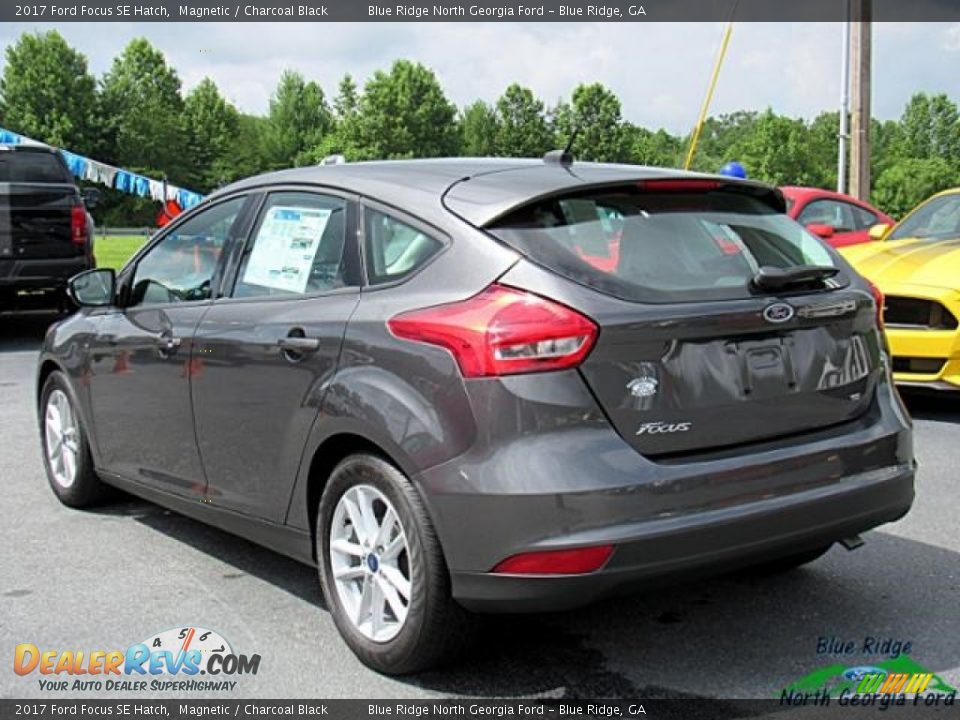 2017 Ford Focus SE Hatch Magnetic / Charcoal Black Photo #3