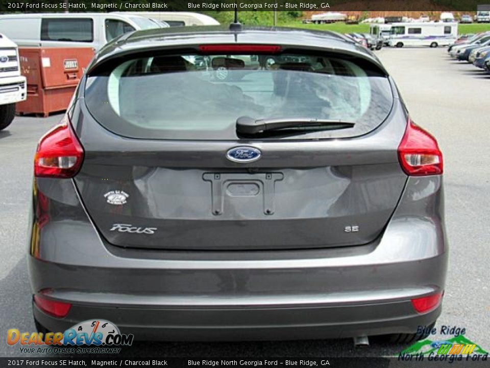 2017 Ford Focus SE Hatch Magnetic / Charcoal Black Photo #4