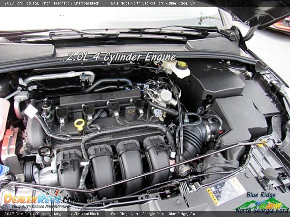 2017 Ford Focus SE Hatch Magnetic / Charcoal Black Photo #10