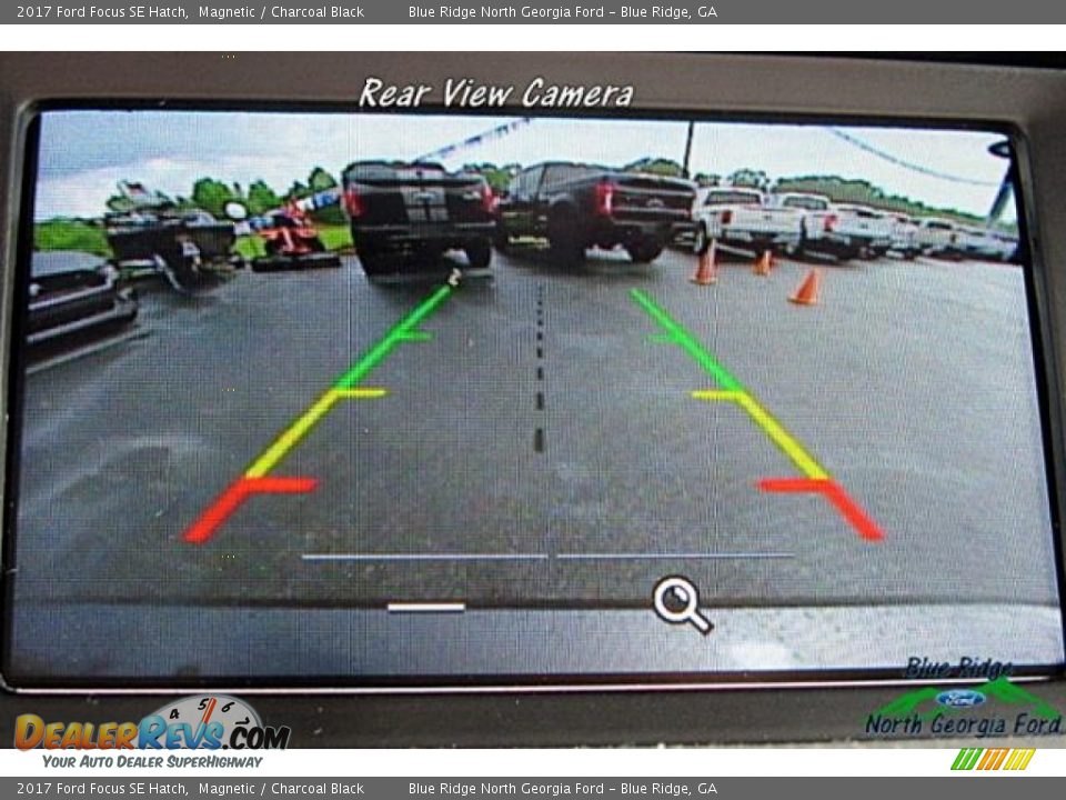 2017 Ford Focus SE Hatch Magnetic / Charcoal Black Photo #23