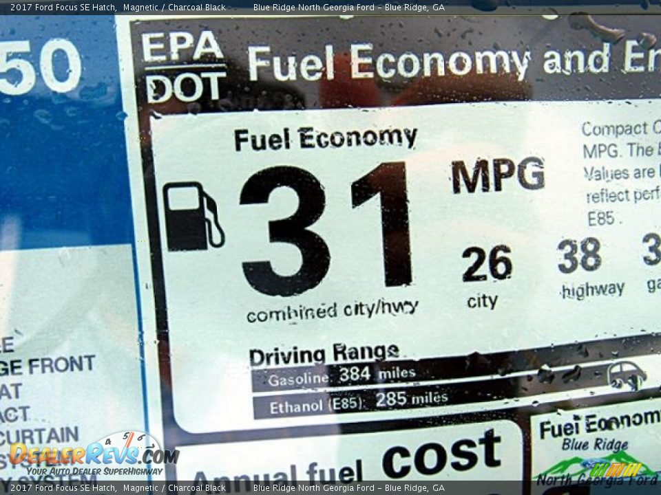 2017 Ford Focus SE Hatch Magnetic / Charcoal Black Photo #26