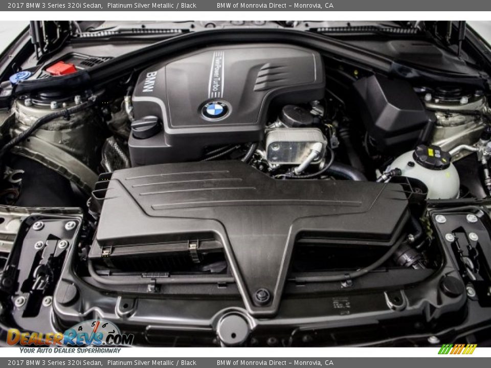 2017 BMW 3 Series 320i Sedan 2.0 Liter DI TwinPower Turbocharged DOHC 16-Valve VVT 4 Cylinder Engine Photo #8