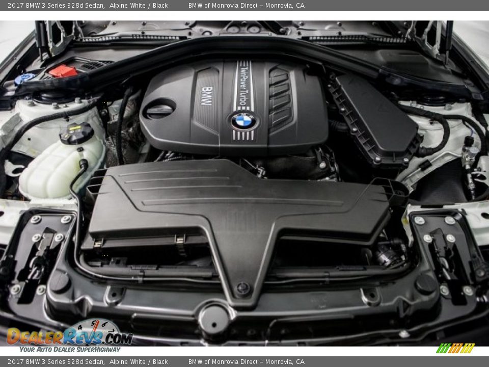 2017 BMW 3 Series 328d Sedan 2.0 Liter d TwinPower Turbo-Diesel DOHC 16-Valve 4 Cylinder Engine Photo #8