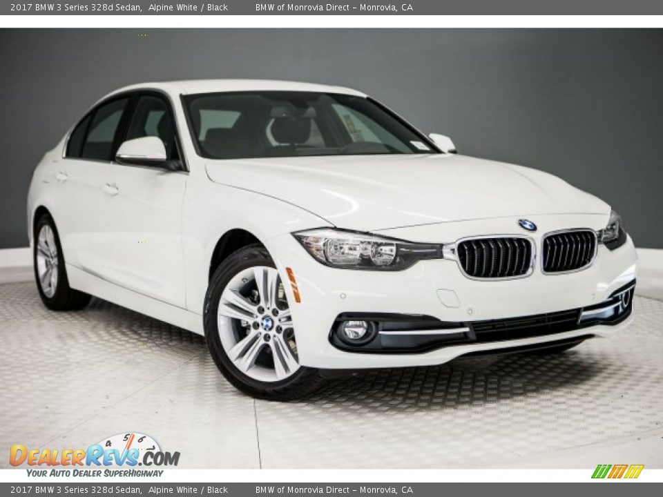 Front 3/4 View of 2017 BMW 3 Series 328d Sedan Photo #12
