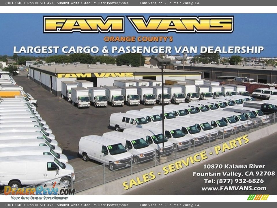 2001 GMC Yukon XL SLT 4x4 Summit White / Medium Dark Pewter/Shale Photo #15
