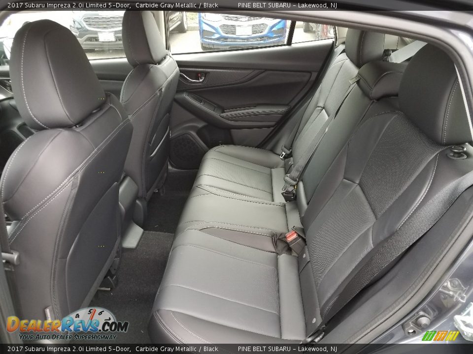 Rear Seat of 2017 Subaru Impreza 2.0i Limited 5-Door Photo #4