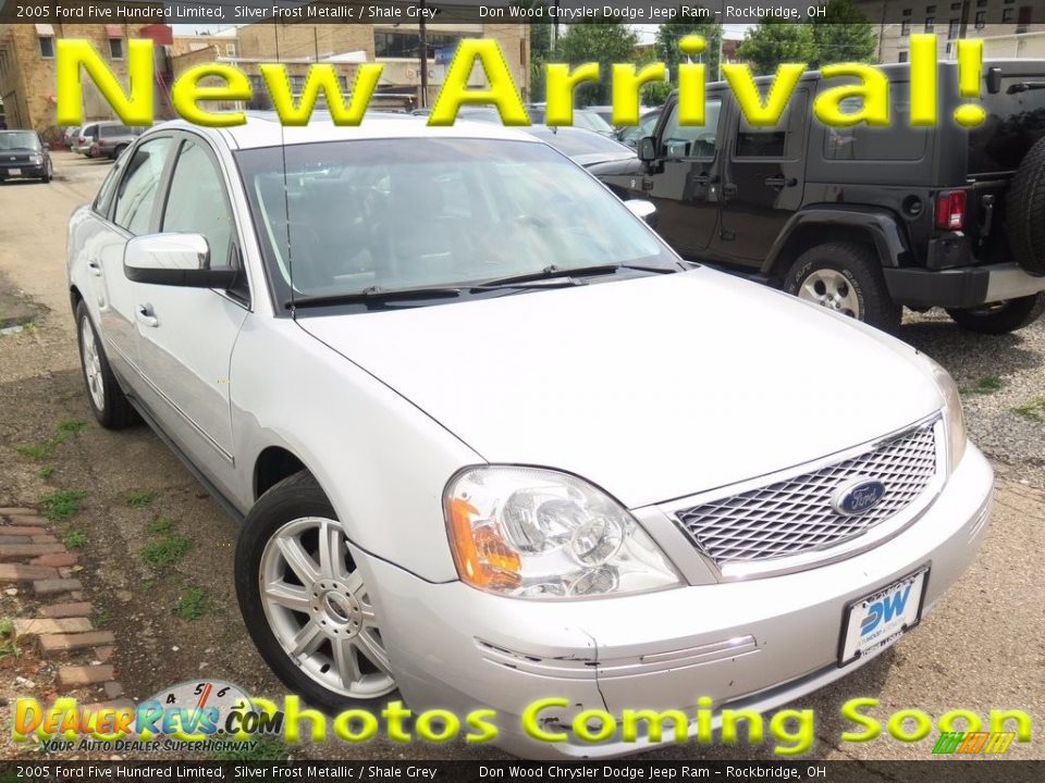 2005 Ford Five Hundred Limited Silver Frost Metallic / Shale Grey Photo #1