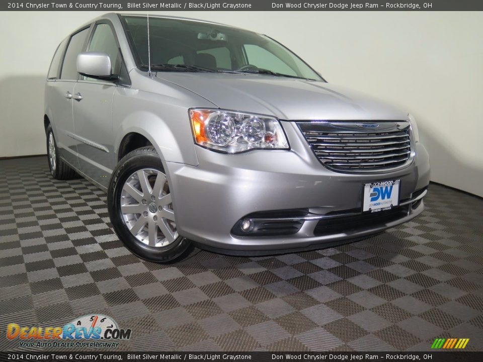 2014 Chrysler Town & Country Touring Billet Silver Metallic / Black/Light Graystone Photo #1
