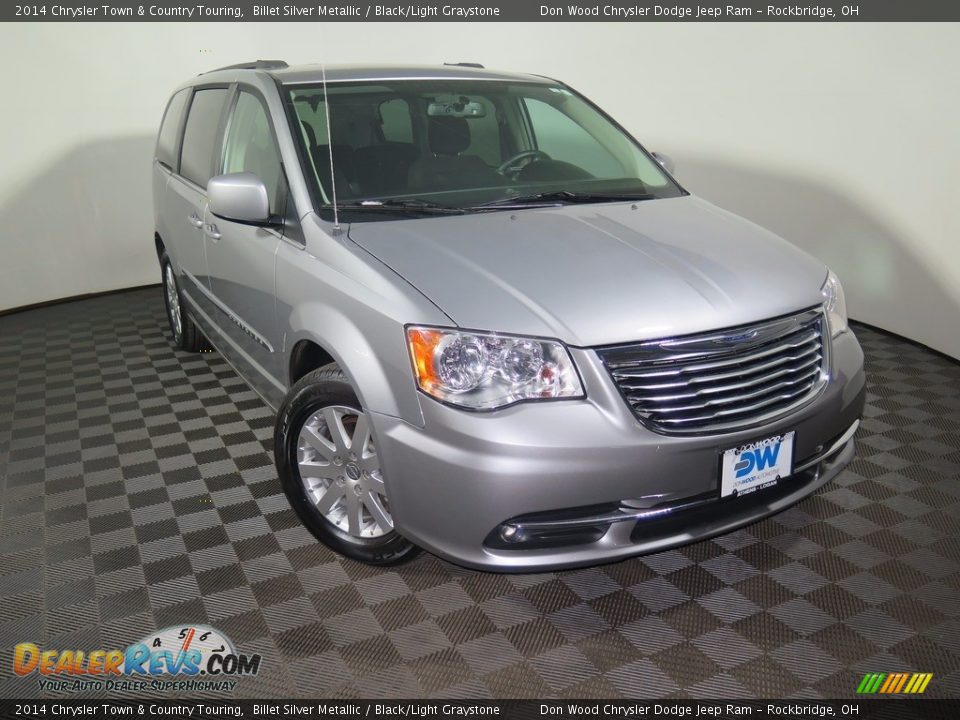 2014 Chrysler Town & Country Touring Billet Silver Metallic / Black/Light Graystone Photo #2