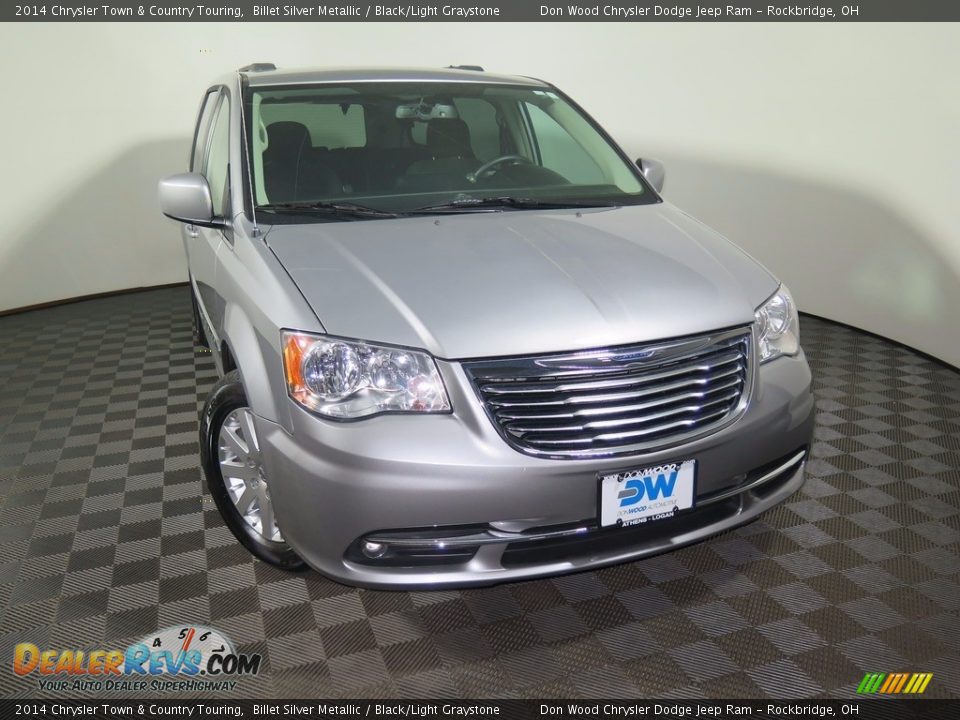 2014 Chrysler Town & Country Touring Billet Silver Metallic / Black/Light Graystone Photo #3