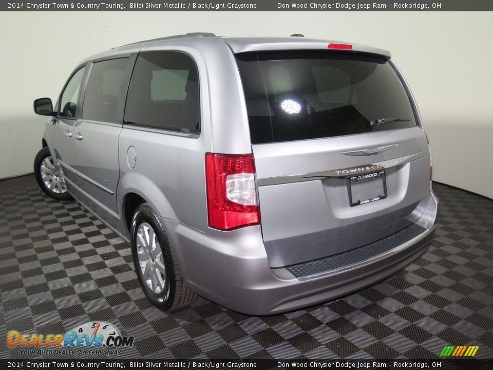2014 Chrysler Town & Country Touring Billet Silver Metallic / Black/Light Graystone Photo #7