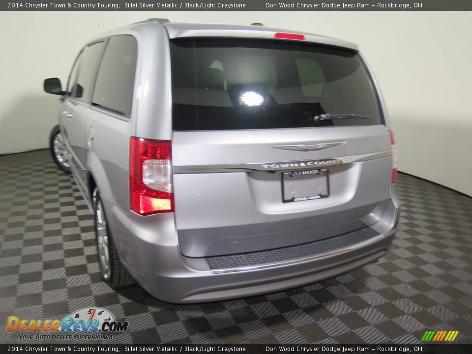 2014 Chrysler Town & Country Touring Billet Silver Metallic / Black/Light Graystone Photo #8