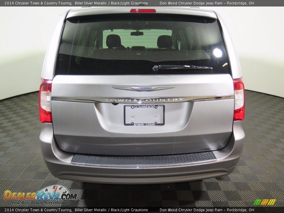 2014 Chrysler Town & Country Touring Billet Silver Metallic / Black/Light Graystone Photo #9