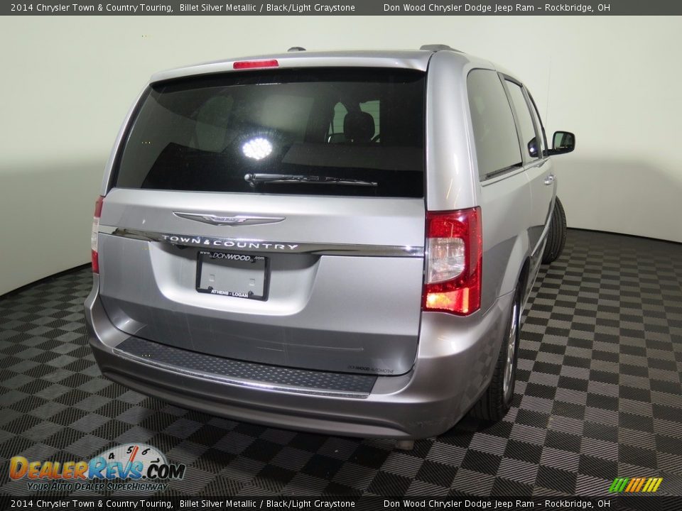 2014 Chrysler Town & Country Touring Billet Silver Metallic / Black/Light Graystone Photo #10