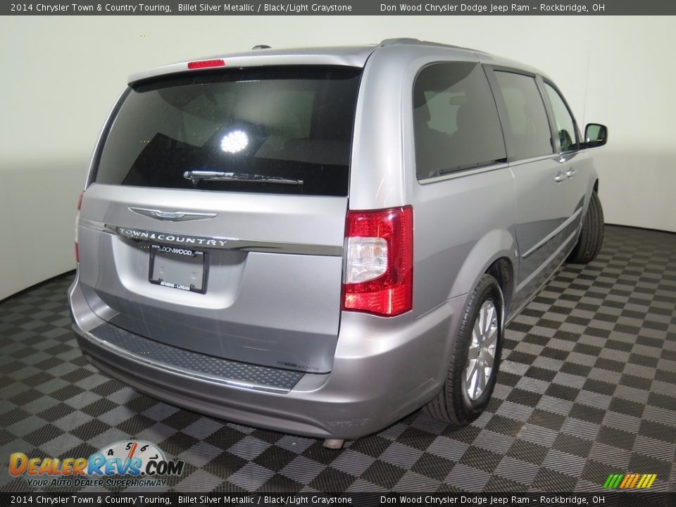 2014 Chrysler Town & Country Touring Billet Silver Metallic / Black/Light Graystone Photo #11