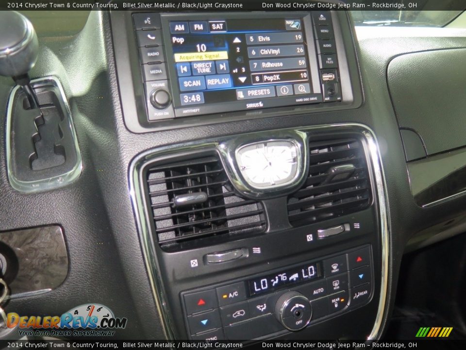 2014 Chrysler Town & Country Touring Billet Silver Metallic / Black/Light Graystone Photo #15