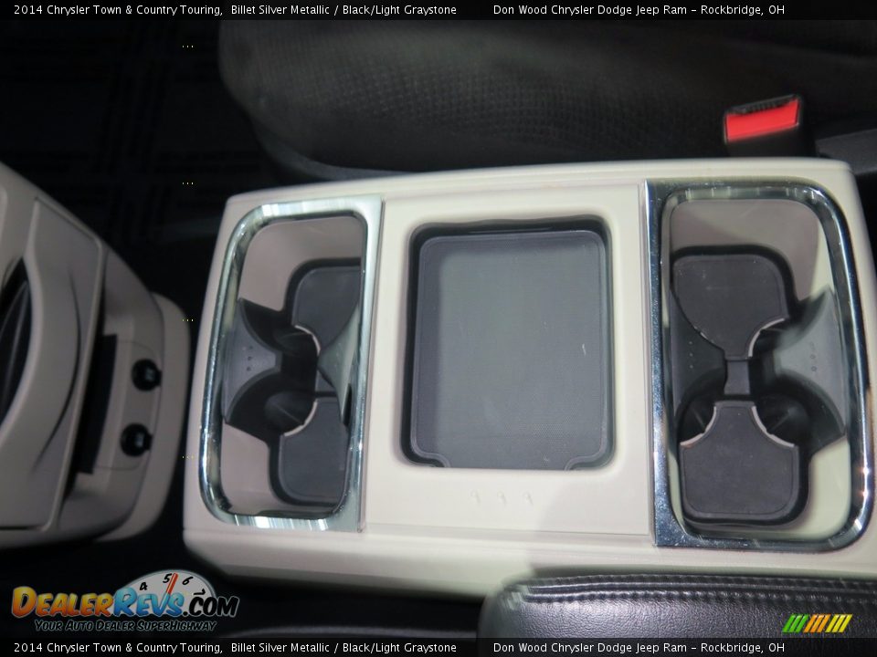 2014 Chrysler Town & Country Touring Billet Silver Metallic / Black/Light Graystone Photo #16
