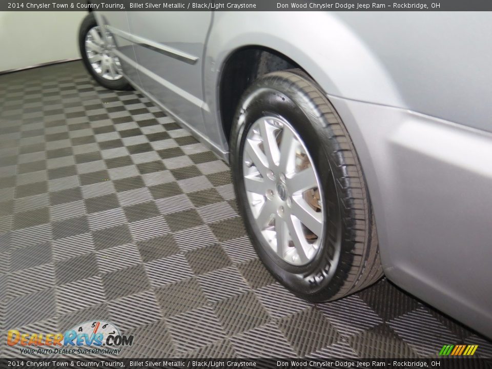 2014 Chrysler Town & Country Touring Billet Silver Metallic / Black/Light Graystone Photo #18